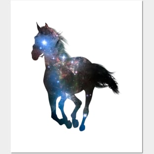 Galaxy Horse Posters and Art